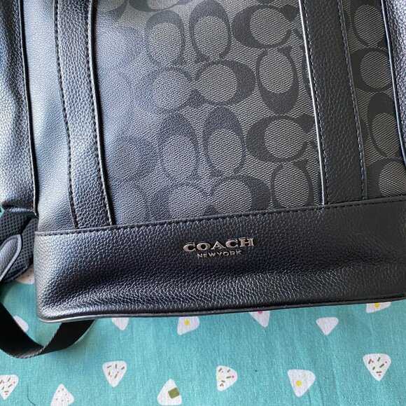 Coach Monogram Drawstring Backpack - Picture 8 of 13
